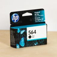 Original HP 564 Black Ink Cartridge, CB316WN