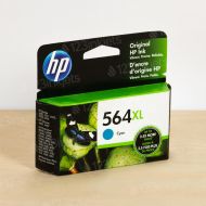 Original HP 564XL Cyan Ink Cartridge, CB323WN