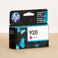 Original HP 920 Magenta Ink Cartridge, CH635AN