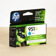 Original HP 951XL Cyan Ink Cartridge, CN046AN