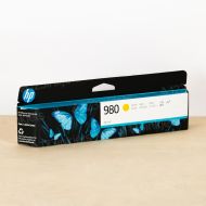 Original HP 980A Yellow Ink Cartridge, D8J09A