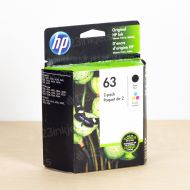OEM HP L0R46AN Black and Tri-color Ink, 63 2-Pack