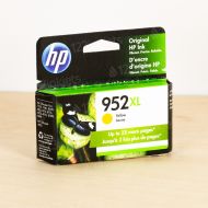 Original HP 952XL High Yield Yellow Ink Cartridge, L0S67AN
