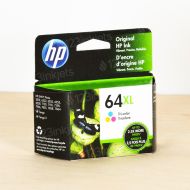 Original HP 64XL High Yield Tri-Color Ink Cartridge, N9J91AN