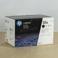HP CE505XD (05X) Black Original Toner 2PK