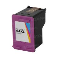 Remanufactured High Yield Tri-Color Ink for HP 64XL