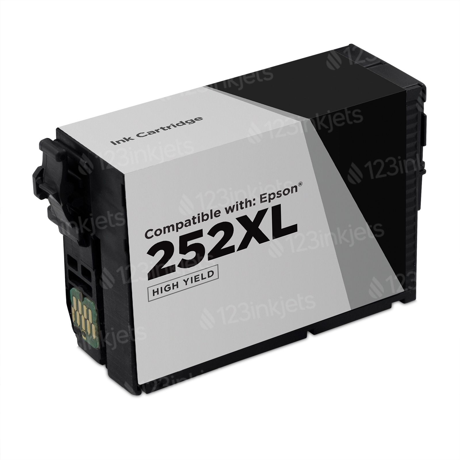 Remanufactured Epson 252XL Ink, HY Black - 123inkjets