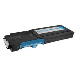 Remanufactured Dell C3760 (331-8432) Toner Cartridge, Cyan, 9K Extra High Yield