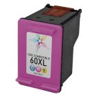 Remanufactured High Yield Tri-Color Ink for HP 60XL