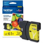 OEM Brother LC61Y (LC61) Yellow Ink Cartridge