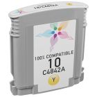 HP C4842A (10) Yellow Remanufactured Ink Cartridge