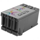 Compatible X738N (Series 22) High Yield Color Ink for Dell V313, V313w and P513w