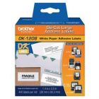 Brother DK-1208 White Genuine Address Labels, 1.4 in x 3.5 in
