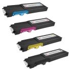 Compatible EHY Toners for the Dell S3840cdn and S3845cdn: Bk, C, M, Y