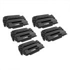 Compatible for HP CE255X Toners, HY 5 Pack