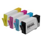 Compatible Brand for HP 564XL Set of 4 Ink Cartridges