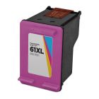 Remanufactured High Yield Tri-Color Ink for HP 61XL