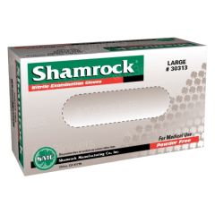 Shamrock Powder-Free Nitrile Large Gloves (Blue, 100/bx)