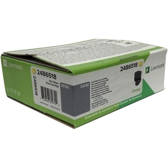 Lexmark 24B6518 Yellow High Yield Toner Cartridge | Quill