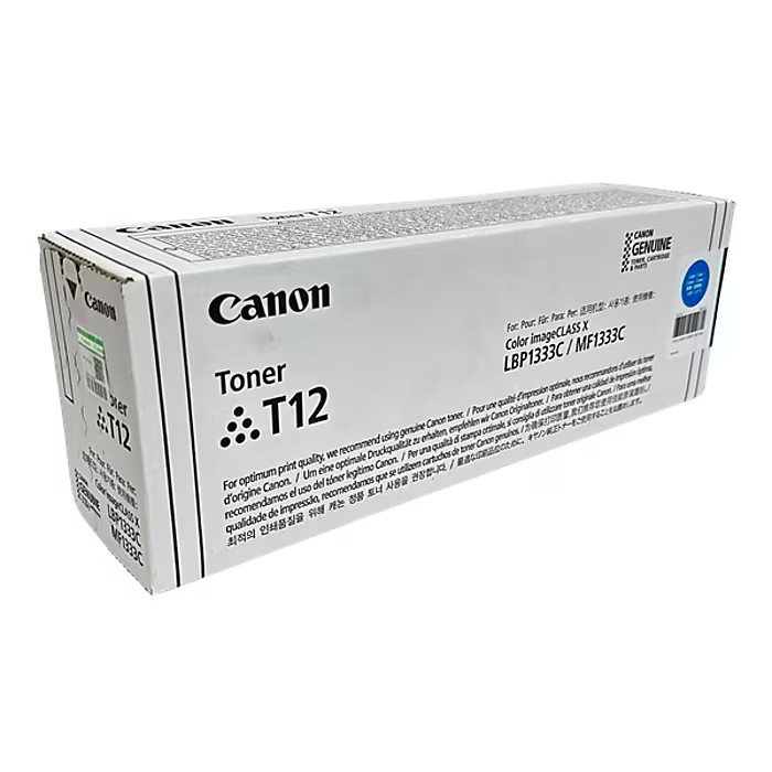 Canon T12 Cyan Standard Yield Toner Cartridge (5097C005AA) | Quill