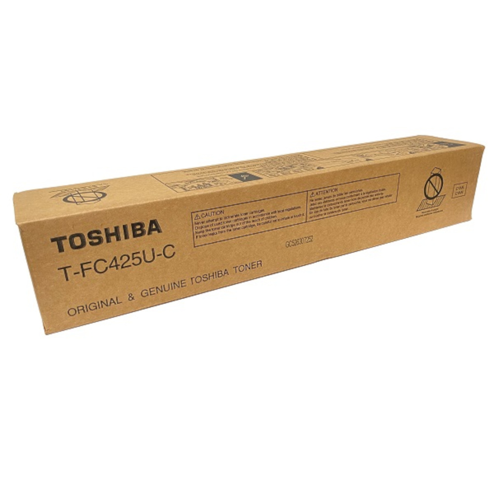 Toshiba T-FC425U-C Cyan High Yield Toner Cartridge | Quill