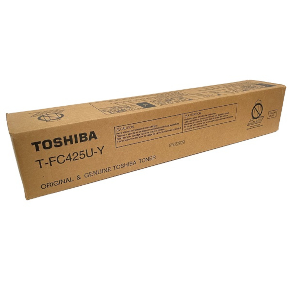 Toshiba T-FC425U-Y Yellow High Yield Toner Cartridge | Quill