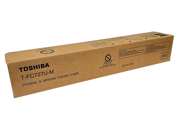 Toshiba TFC727UM Magenta Standard Yield Toner Cartridge, Prints Up to 39,200 Pages (T-FC-727UM) | Quill