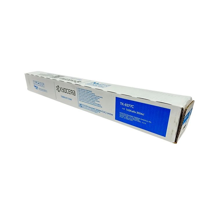 TK8377C Taskalfa 3554ci Toner Cartridge Replacement, Cyan