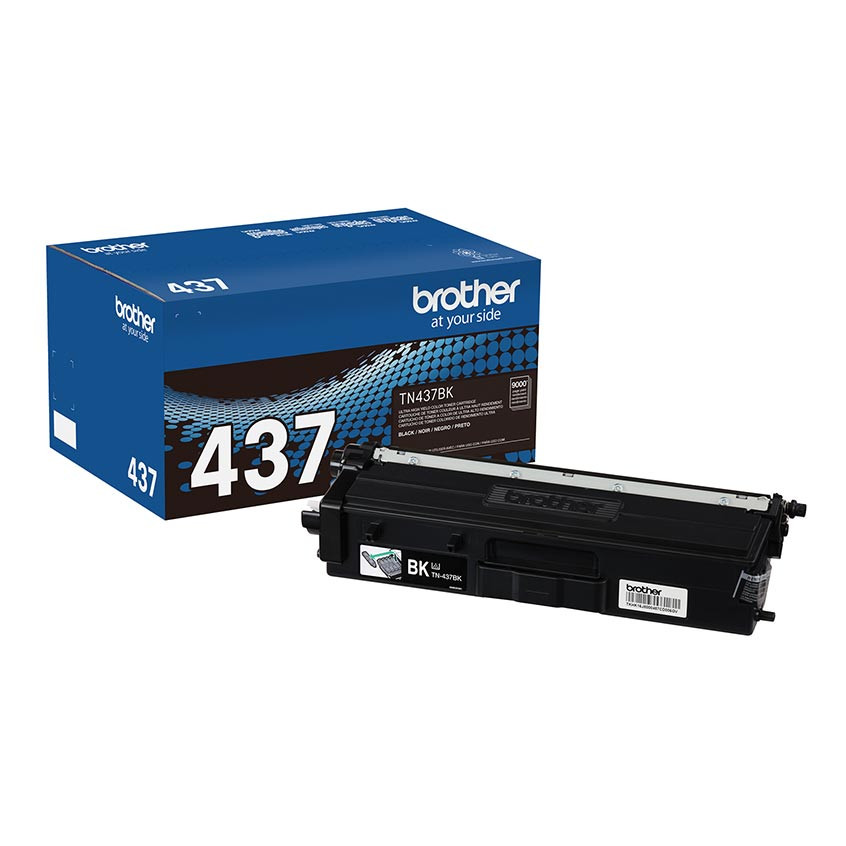 Tn437bk Ultra High-Yield Toner, 9,000 Page-Yield, Black
