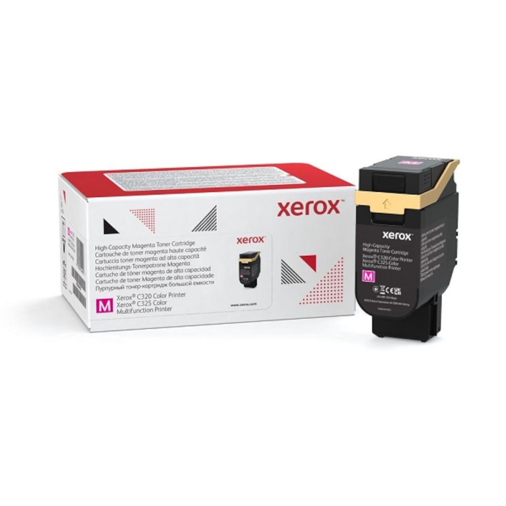 Xerox C325 Magenta High Yield Toner Cartridge, Prints Up to 5500 Pages (006R04829) | Quill